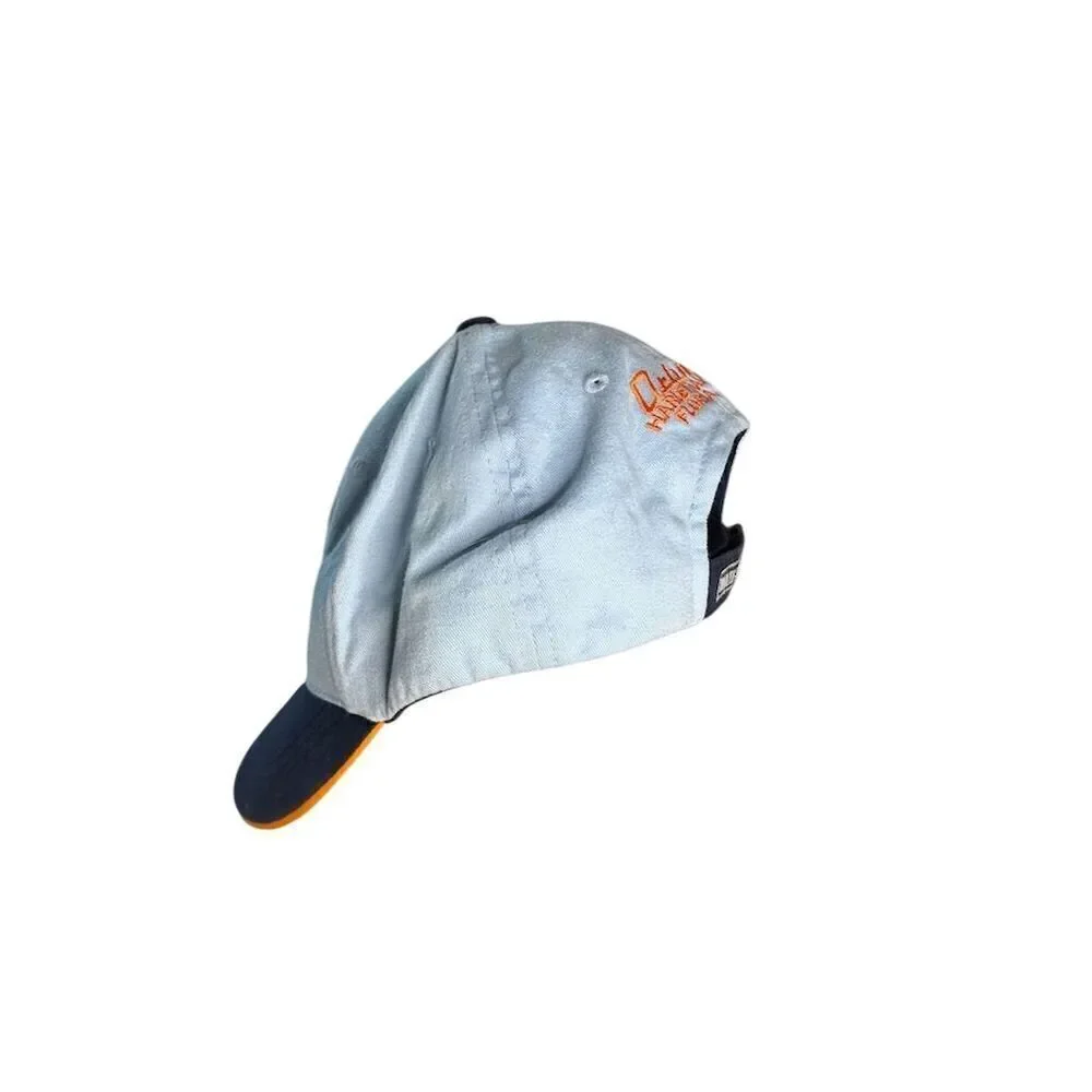 Harley-Davidson Kids Blue Adjustable Baseball Cap 3D Logo Unisex